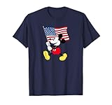 Disney Mickey Mouse Americana Flag T-Shirt Small