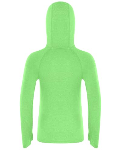 Image of Roadbox Boys Rash Guard UPF 50+ Sun Hoodie Kids Fishing Shirt Long Sleeve