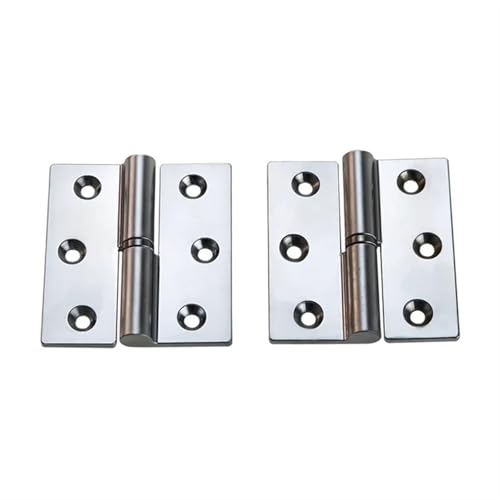 Charnière industrielle amovible 3 pouces charnière d'angle robuste mate - 6