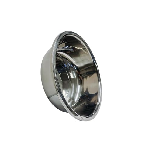 Bowl de acero inoxidable 14" para mezclar alimentos miniatura 6