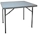 GRAINGER APPROVED Square Folding Table, 36" D x 36" W x 29-1/4"H Gray