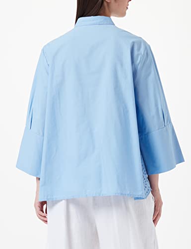 United Colors of Benetton Camicia 53MCDQ01E, Blu