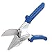 Miter Shears, 45 Degree Angle Miter Shear Cutter Hand Tool for PVC, 45 Degree Angle Shear Scissors, for Rubber Pipe Plastic Cutting