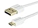 Monoprice 6-Feet Premium USB to Micro USB Charge & Sync Cable, White (109965)