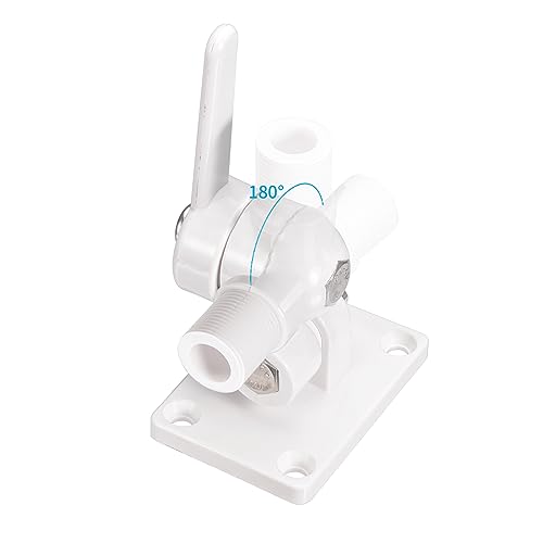 Image of Bingfu VHF Marine GPS Antenna Mounting Kit Dual-axis Heavy-Duty Adjustable Base Fixed Mount Bracket for Boat