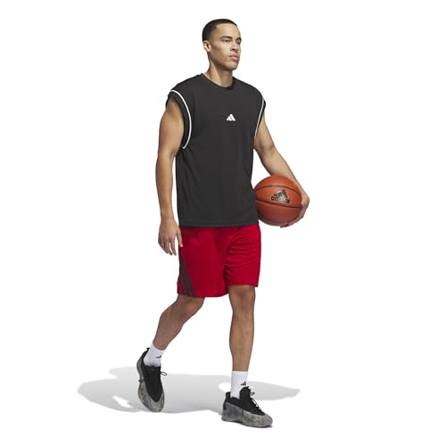 Image of adidas Men's Basketball Legends 3-Stripes Shorts
