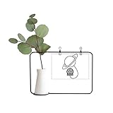 Caractéristiques : convient pour la maison, le bureau, un café. - Excellente décoration pour la chambre de diverses personnes. - Design simple mais élégant qui le rend plus chic et unique. - Avec un vase à fleurs, vous pouvez avoir un arrangement floral. - Fabriqué à partir de matériaux de qualité supérieure, pour une utilisation durable.