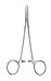 Miltex MH8-52TC MeisterHand Crile-Wood Needle Holder, Serrated, Tungsten Carbide Jaws, 20.3 cm Length