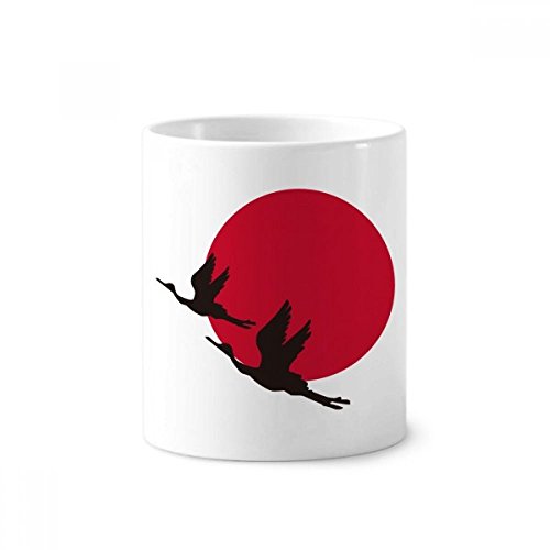 Mug Oies Volantes Tasse Blanche en Céramique Cadeau Idéal Thématique Japon 350ml
