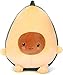 AOOPOO Avocado Peluche Carino Avocado Che Abbraccia Cuscino Cibo Frutta a Forma di Bambola di Pezza Giocattolo Morbido Cuscino (40CM)