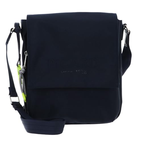 Picard LUCKY ONE Damen Umhängetasche – Nylon, Kunstlederdetails, Crossbody, vielseitig, modern, Navy, Maße: 24x24,5x7 cm, 32844U9743