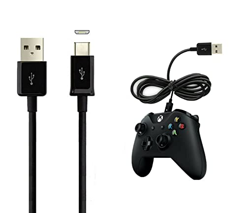 Connettore 2: USB standard Mr. Gadget\'s Solutions® Cavo di ricarica micro USB per telefoni cellulari/controller di gioco/Xbox One/PS4 - 1 m