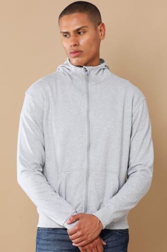 Image of REPUBLIC Cotton Fleece Regular Fit Hooded Sweatshirt Full Sleeves Solid Jumper Sweatshirt for Men