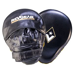 Revgear Curved Contoured Focus Mitts Pair #TOP26