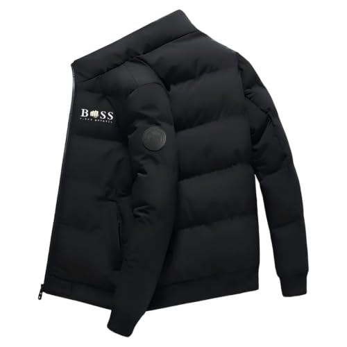 Manteau Homme, Classique Pardessus Parka, London Hiver Chaud Trench-Coat, Bos Logo, Unisexe Fermeture éclair Veste Slim Fit Manteaux, Parka Coupe-Vent d'extérieur, S-XXXL