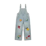 Ajustement réglable et confortable : ils sont réglables, et le tissu denim doux et respirant assure un ajustement flexible et confortable - Idéal pour les jeux actifs, les jours d'école ou les excursions de loisirs.