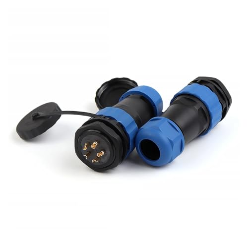 Conector SP28 tuerca trasera recta enchufe tipo soldadura de macho y hembra 4