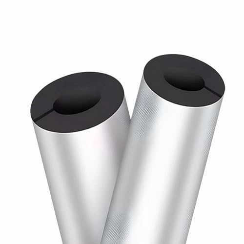 Aislamiento de Tuberías para Exteriores para el Invierno Negro Tubo de Espuma Aislante, Mango Agarre Protección para Sistemas de Aire Acondicionado Y Paneles Solares(ID34.0mm x 15mm T x 0.95m)