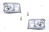  Johns, passend für Mercedes W124 Scheinwerfer 12/84-08/89 + Leuchtmit. Set links rechts