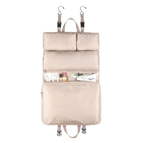 Surblue Organisateur de Voyage Suspendu 6-en-1 avec Compartiments Imperméables -