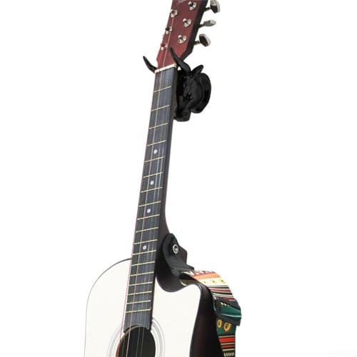 Support mural pour guitare, support de protection pour la maison, support de rangement pour guitare, ukulélé, basse (noir) - Les Beatles, Paul McCartney, John Lennon, RIngo Starr, George Harrison Support mural pour guitare, support de protection pour la maison, support de rangement pour guitare, ukulélé, basse (noir) – Image 5