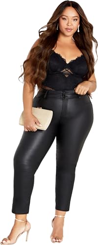 City Chic Women's Plus Size Skylar Crop Jean