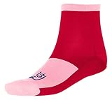 Norrona Fjora Light Weight Merino Socks Rot, Merino Ski- und Snowboardsocken, Größe EU 43-45 - Farbe Jester Red