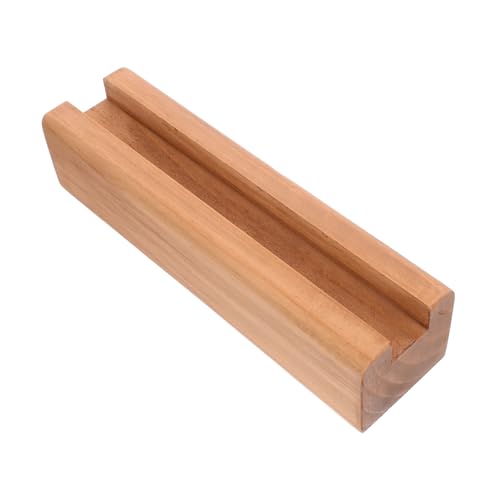 iplusmile Supporto Per Specchio Da Pavimento in Legno Massello Base Antiscivolo Per Specchio Da Pavimento Supporto Per Cornice in Legno Design Minimalista Per Arredamento Domestico