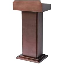 Lectern Podium Stand,Portable Podium Office Conference Lectern Table, Machinery Parts Lectern Podium Church Pulpit Or Ceremony Lecture Speech Teach Platform Sta