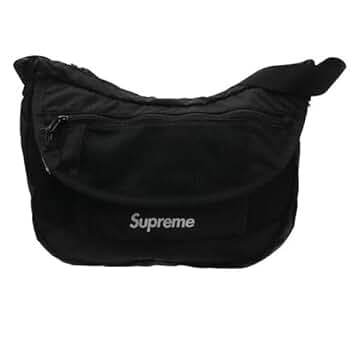Supreme メッセンジャーバッグ ブラック。おまけ付き。 Supreme x Nike レザーメッセンジャーバッグ | ブラック