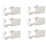 6 Pcs Disposable Sterile Ear Piercing Gun Unit Tool with Ear Stud Asepsis Pierce Kit