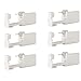6 Pcs Disposable Sterile Ear Piercing Gun Unit Tool with Ear Stud Asepsis Pierce Kit