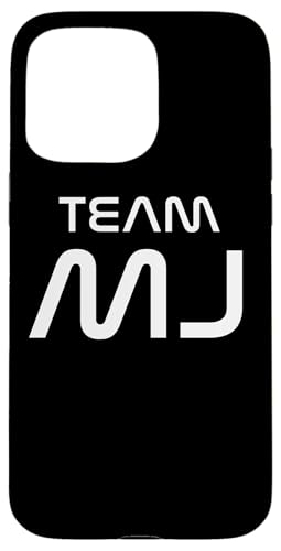 Funny Team MJ First Name Nickname Modern �X�}�z�P�[�X iPhone 15 Pro Max �p