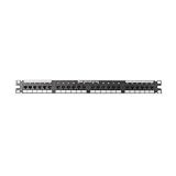 Panduit DP24688TGY Category-6 24-Port Flat Punchdown Patch Panel