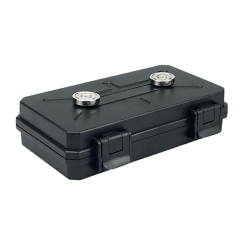 MYADDICTION Magnetic Storage Box Hide Key Holder Box for Under Trucks Car 19x12.5x4.7cm
