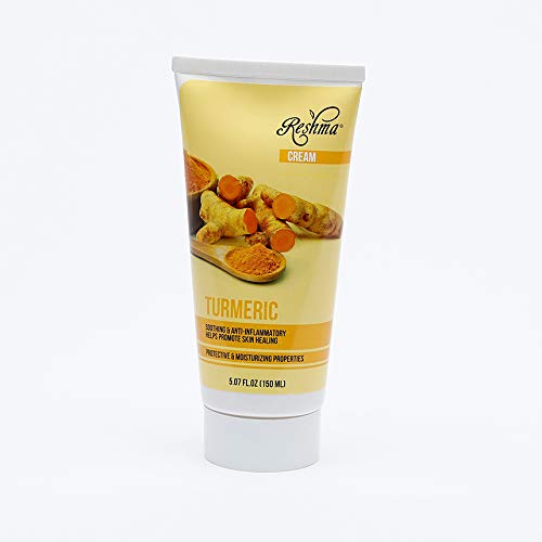 Reshma Beauty Turmeric Cream Gentle Antioxidant Powerhouse with Soothing and Regenerative Properties to Combat Dry Skin for Full Body Treatment | Vegan Ingredients | Natural Beauty and Skin Care, Pack Of 1