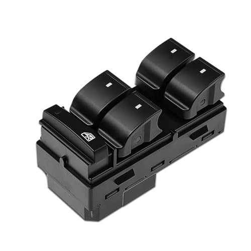 Driver Side Power Master Window Switch, Automotive Power Window Switches Replacement for Chevy Silverado Traverse HHR, GMC Sierra Yukon, Replaces OEM #20945129 25789692