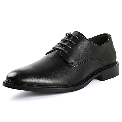 Mofri Men's Dress Shoes Size 10 Formal Oxfords Black Dress Shoes For Men Comfortable #TOP27