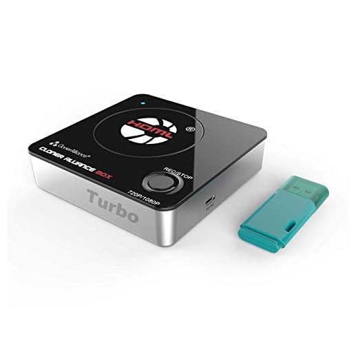 ClonerAlliance HDML-Cloner Box Turbo, Next-Generation 1080p hdmi Capture Device and Mini Video Capture Box. Schedule capturing with New Hi-Speed Communication Port. 16GB Flash Drive Included.