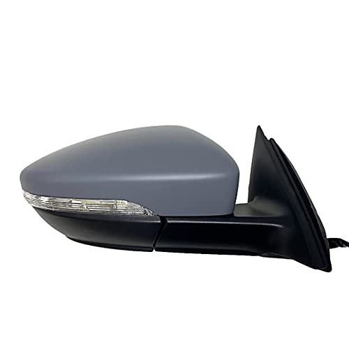 Spieg Vw1321158 Passenger Side Mirror Replacement For Volkswagen Passat 2012 Power Heated Turn Signal Blinker Ptm Cover 6Pin (Rh) #TOP11