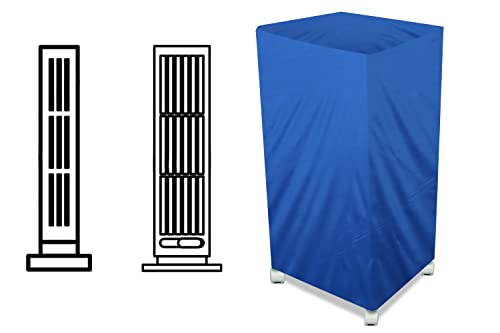 Image of The Furnishing Tree Air Cooler Cover compatible for Kenstar Ice 20 Ltr Tower Cooler, Ployester, Royal Blue