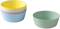 IKEA 6-er Set Schüsseln KALAS Schalen aus Polypropylen - stoßfest, kratzfest, spülmaschinenfest