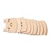 violin accessories Set 10PCS Violin Bridge 1/4 Maple Wood Violin Bridge For 1/4 Violin Accessories Replacement Parts