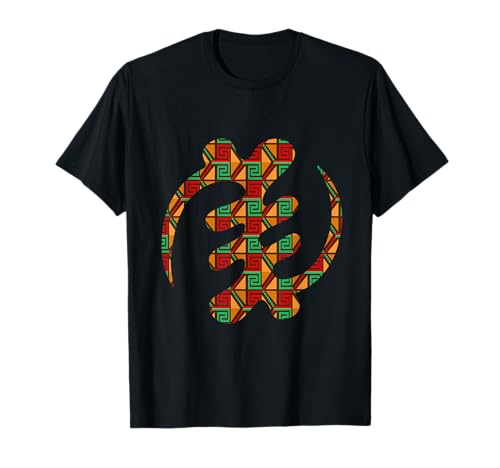 Gye Nyame Adinkra Pan African West African Patrón Camiseta