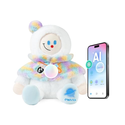 Image of AI toys for kids, Interactive ai companion kids plush snowman, Designed specifically for kid's development, No screen educational toys, Smart ai stuffed animal for 3+Kids, 2026 emotional support gifts