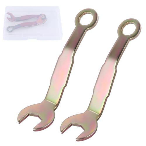 2 Pzas Llave para Puerta Corrediza con Ajuste de Pivot de 3/8 pulgadas Llave para Apertura de Puerta Bi-Fold Llave para Ajuste de Puertas de Clóset miniatura 1