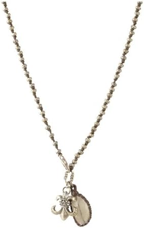 ADAGIO 22" KNOT NECKLACE, Quartz, One Size