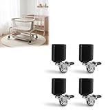 4 Pcs Replacement Wheels For Maxi Cosi Iora Bassinet | Lightweight & Easy To Install | Smooth Ride Guaranteed