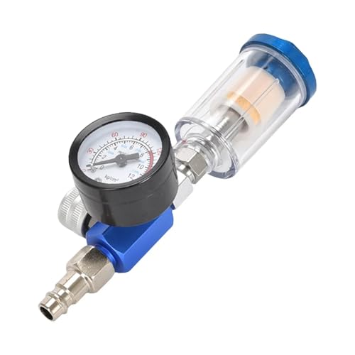 Filtro de agua y aceite para pistola de pintura con conector europeo y regulador