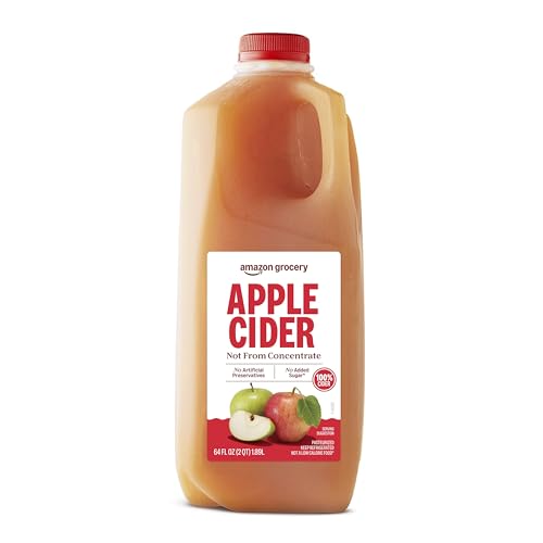Amazon Grocery, Apple Cider, Not from Concentrate, 64 Fl Oz (Previously Amazon Fresh, Packaging May Vary)